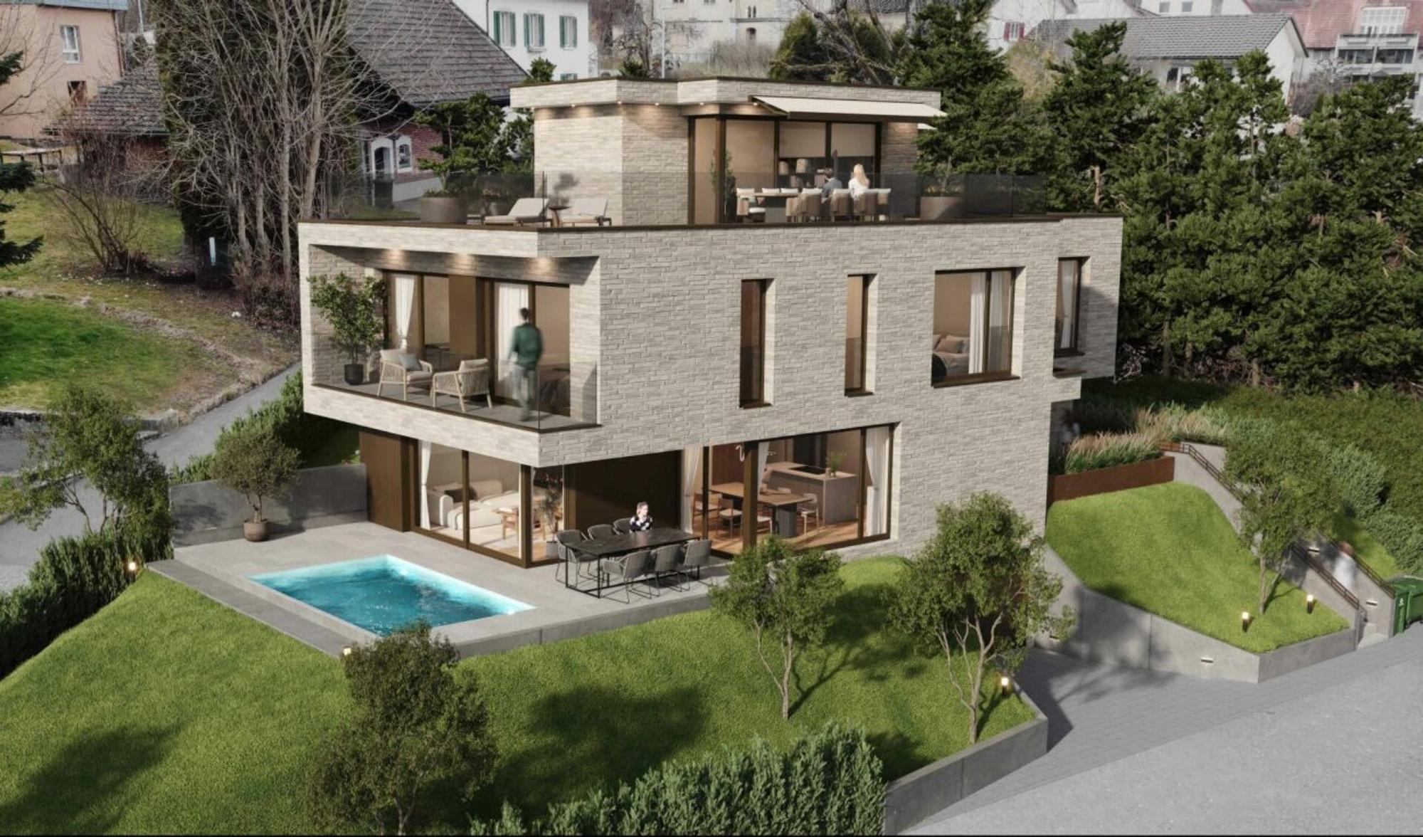 Contemporary living comfort with garden and optional pool - your new home in Spreitenbach - 7