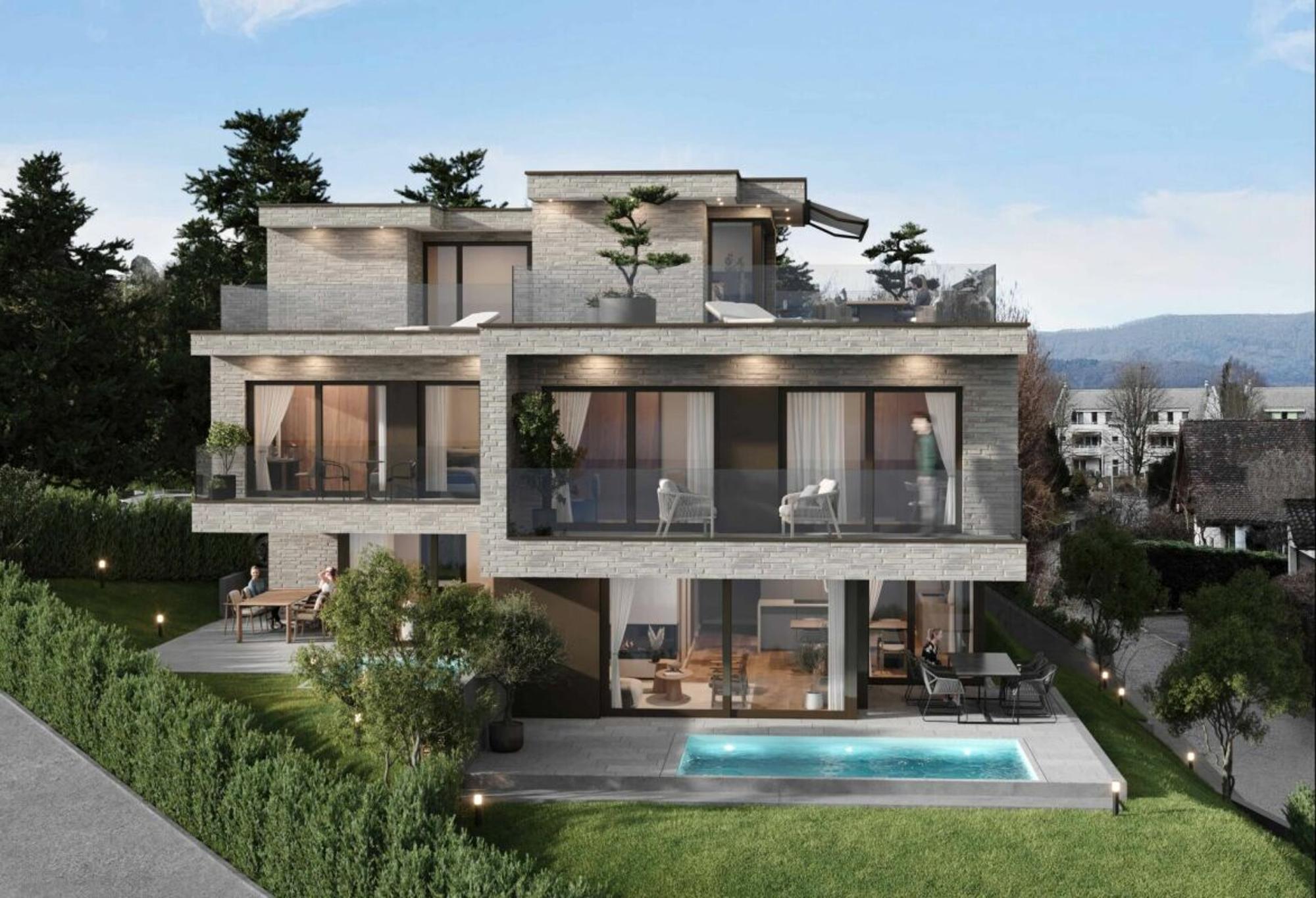 Contemporary living comfort with garden and optional pool - your new home in Spreitenbach - 1