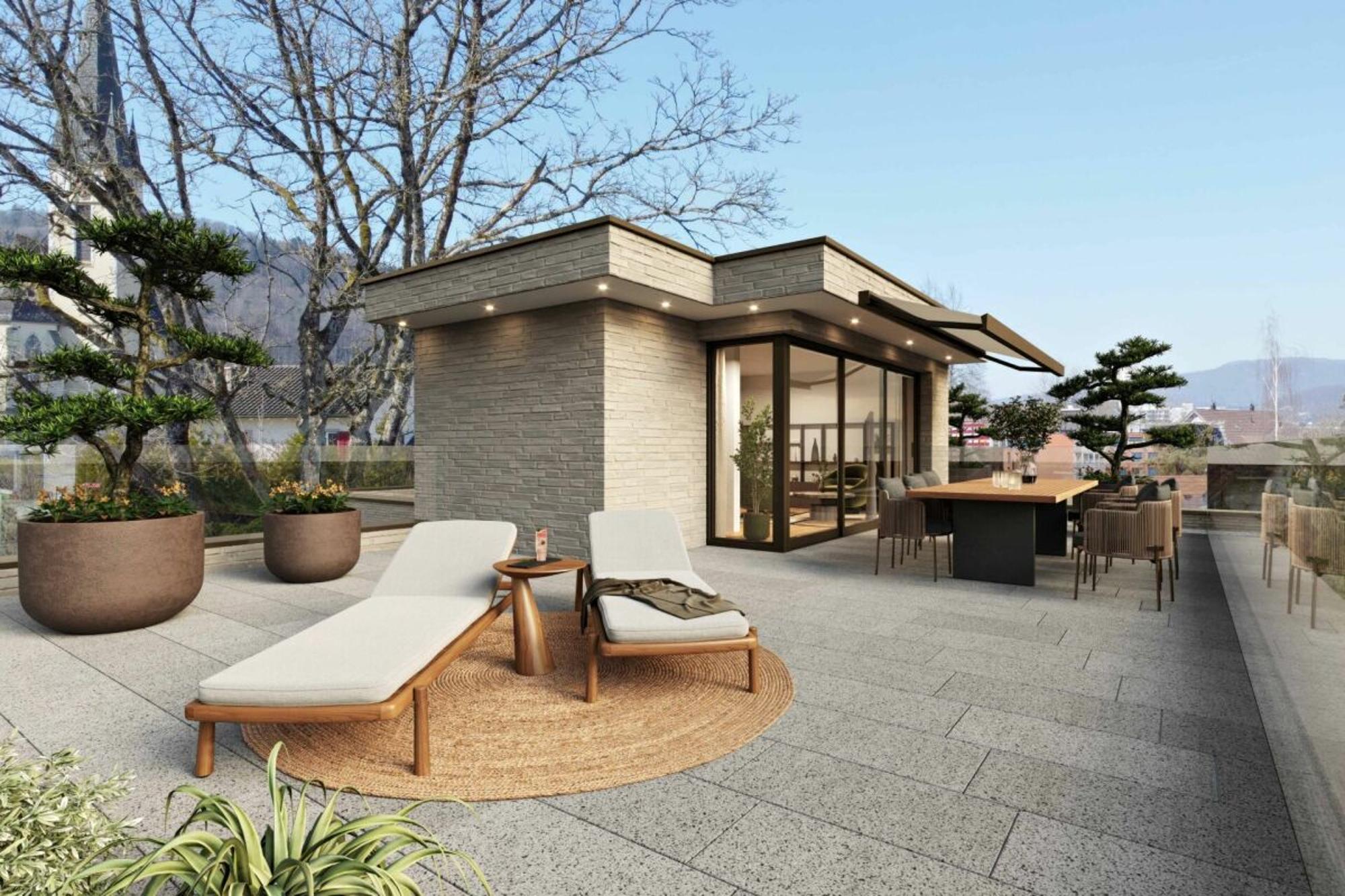 Contemporary living comfort with garden and optional pool - your new home in Spreitenbach - 2