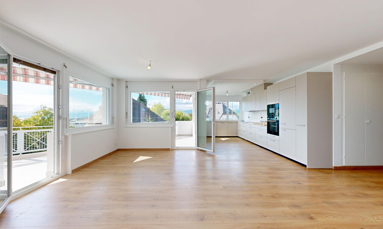 5.5-room apartment with Independent Studio. Lake and Alps - 6