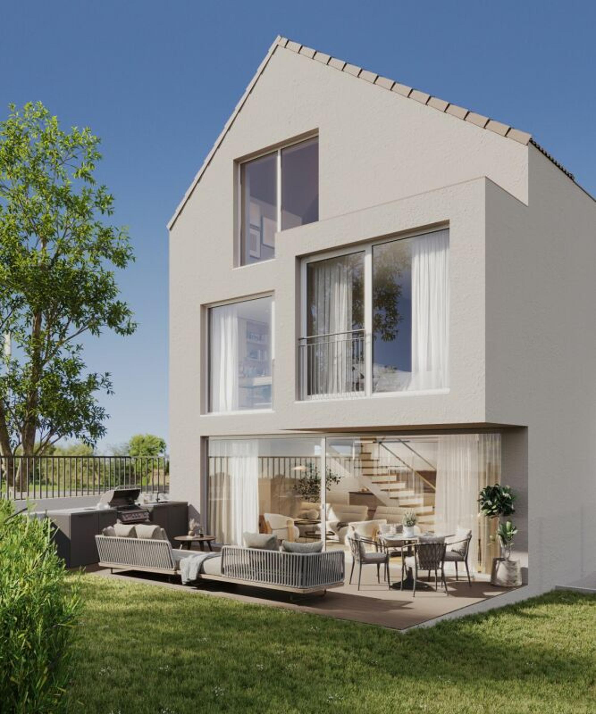 New-build semi-detached houses in an idyllic location: family-friendly living in Killwangen - 8