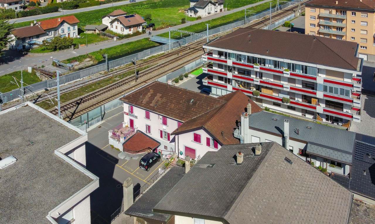 Liegenschaft mit hohem Potenzial – Zentrum von Saxon, gegenüber dem Ba - 4