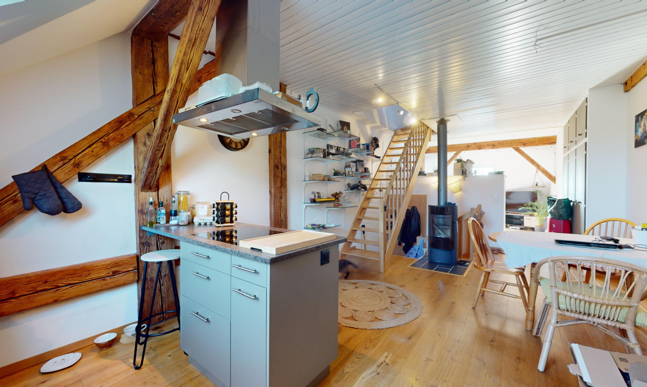 Charmante 3.5-Zimmer-Maisonette in ruhiger, grüner Umgebung - 1