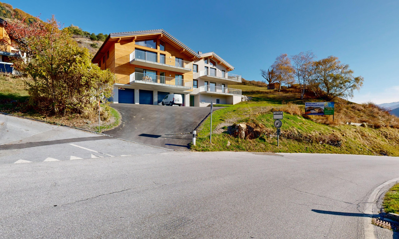 Brand New Apartment with Panoramic View, 5 Minutes from Leuk - 4