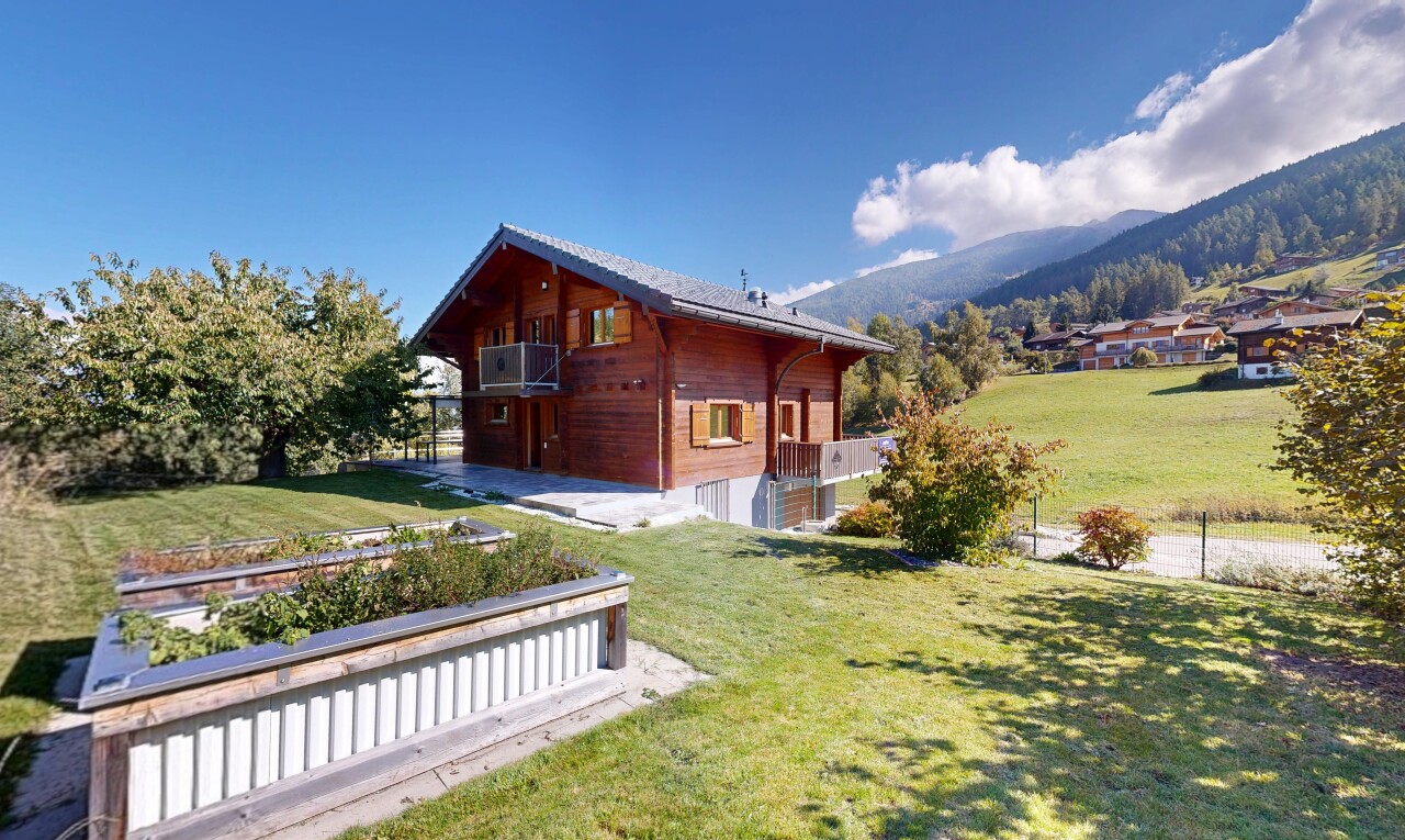 Wunderschönes Chalet in Nax - 2