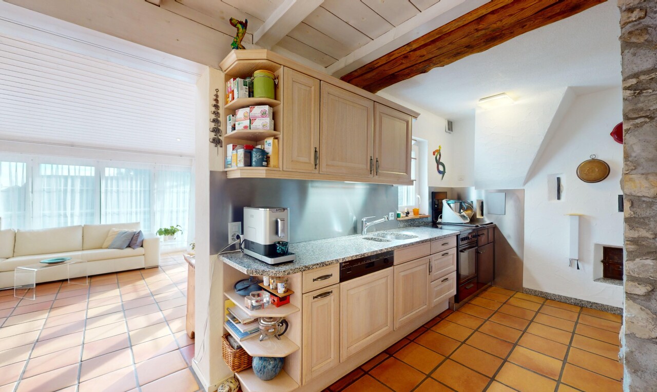 Alleinstehendes Landhaus mit viel Platz, grossem Atelier und viel Land - 4