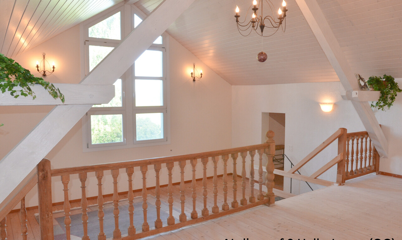 Alleinstehendes Landhaus mit viel Platz, grossem Atelier und viel Land - 10