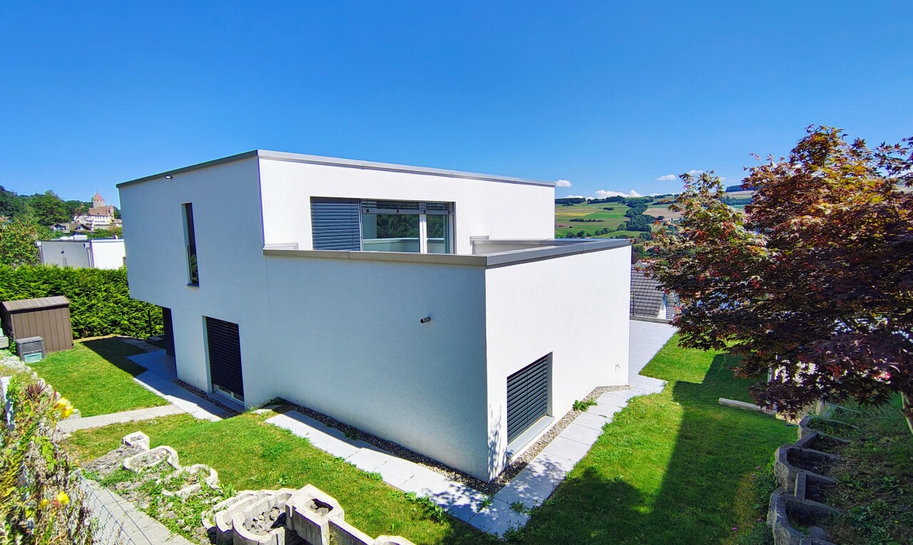 Ein außergewöhnliches Panorama für diese Luxusvilla in Lucens - 1