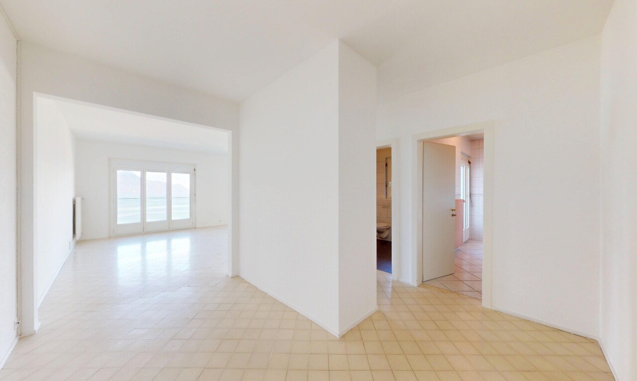 Territet - Montreux. Apartment with panoramic lake view and terrace - 3