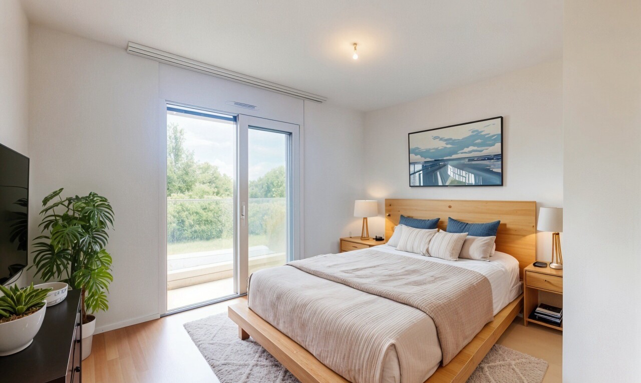 3.5-Zimmer-Wohnung mit großem Balkon und 2 Badezimmern in St-Sulpice - 2