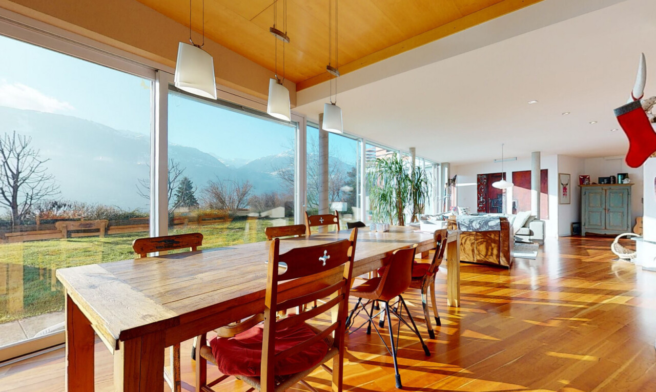 Außergewöhnliche Villa mit Panoramablick in Savièse - 6