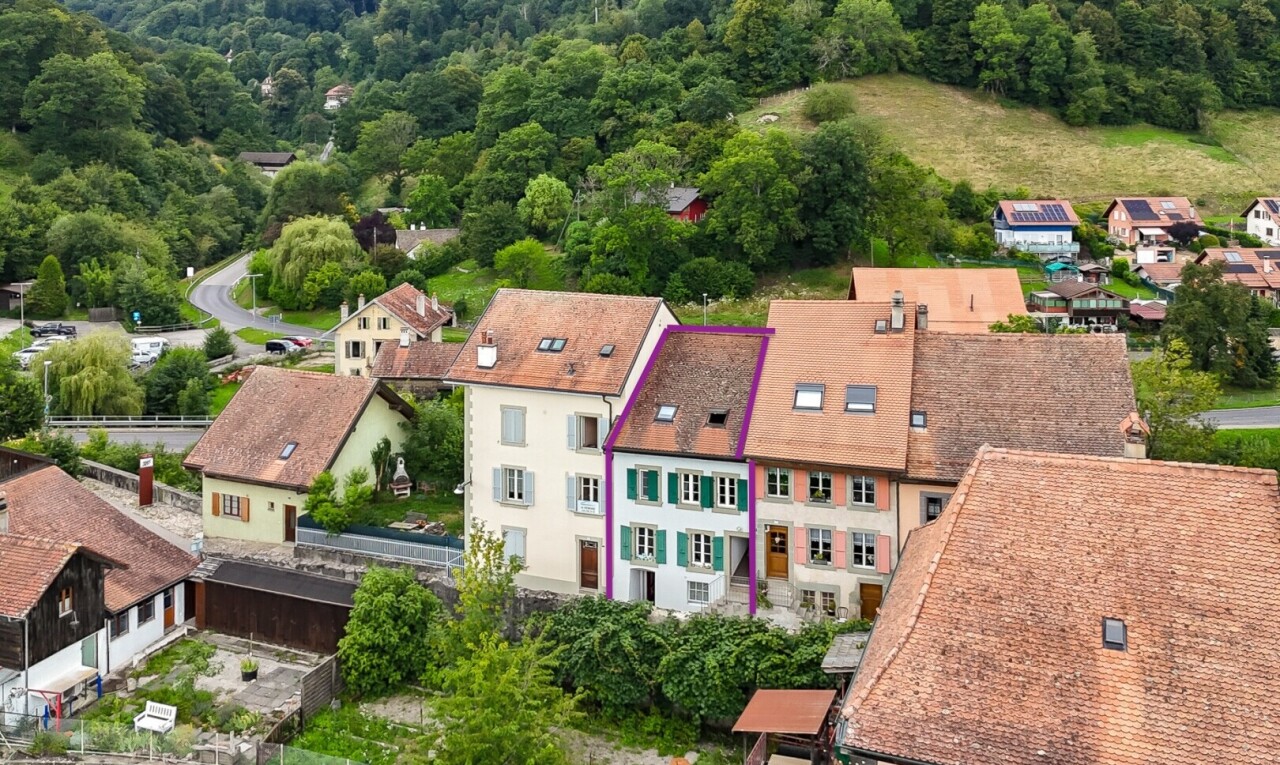 Charaktervolles Mehrfamilienhaus im historischen Zentrum - 0