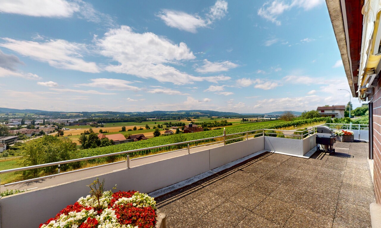 Terrassenwohnung im idyllischen Rebhang mit Garten - 3