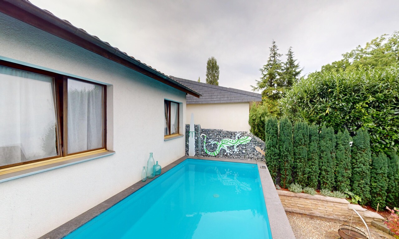 Einzigartige Gartenwohnung mit Aussenpool - 3