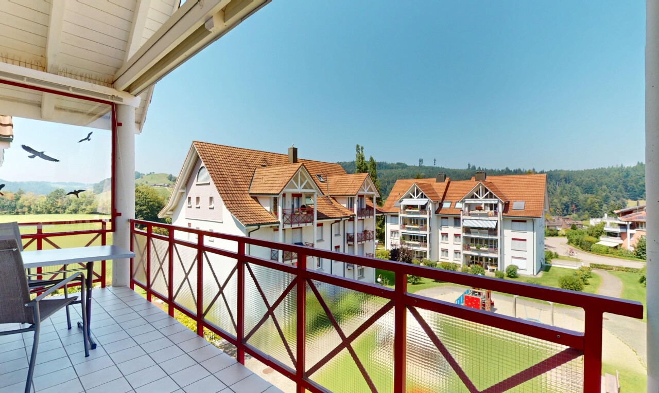 Traumhafte Maisonette-Dachwohnung mit Blick ins Grüne - 9