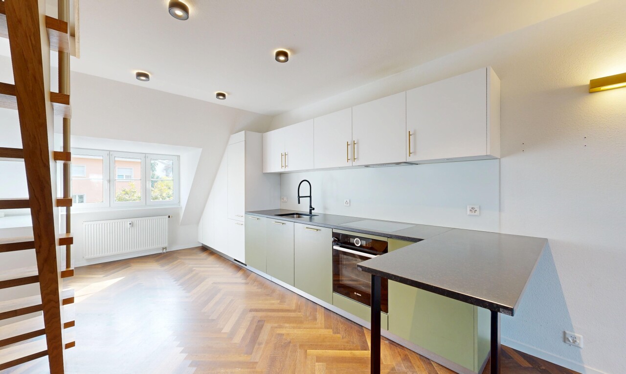 Stilvolle 3-Zimmer Maisonettewohnung nahe am Rhein - 1