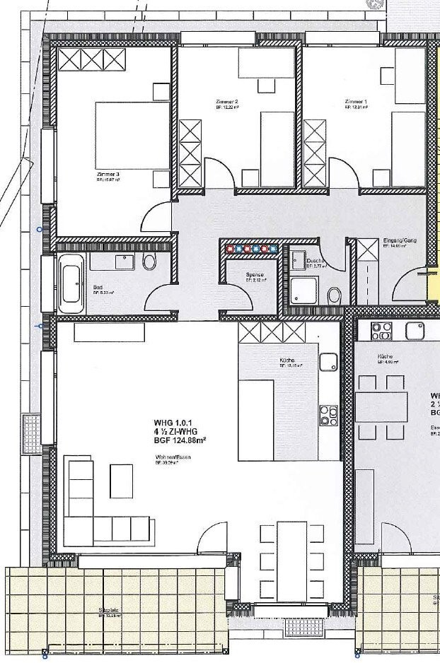 Moderne 4.5 Zimmer-Wohnung in Felsberg zu vermieten! - 6