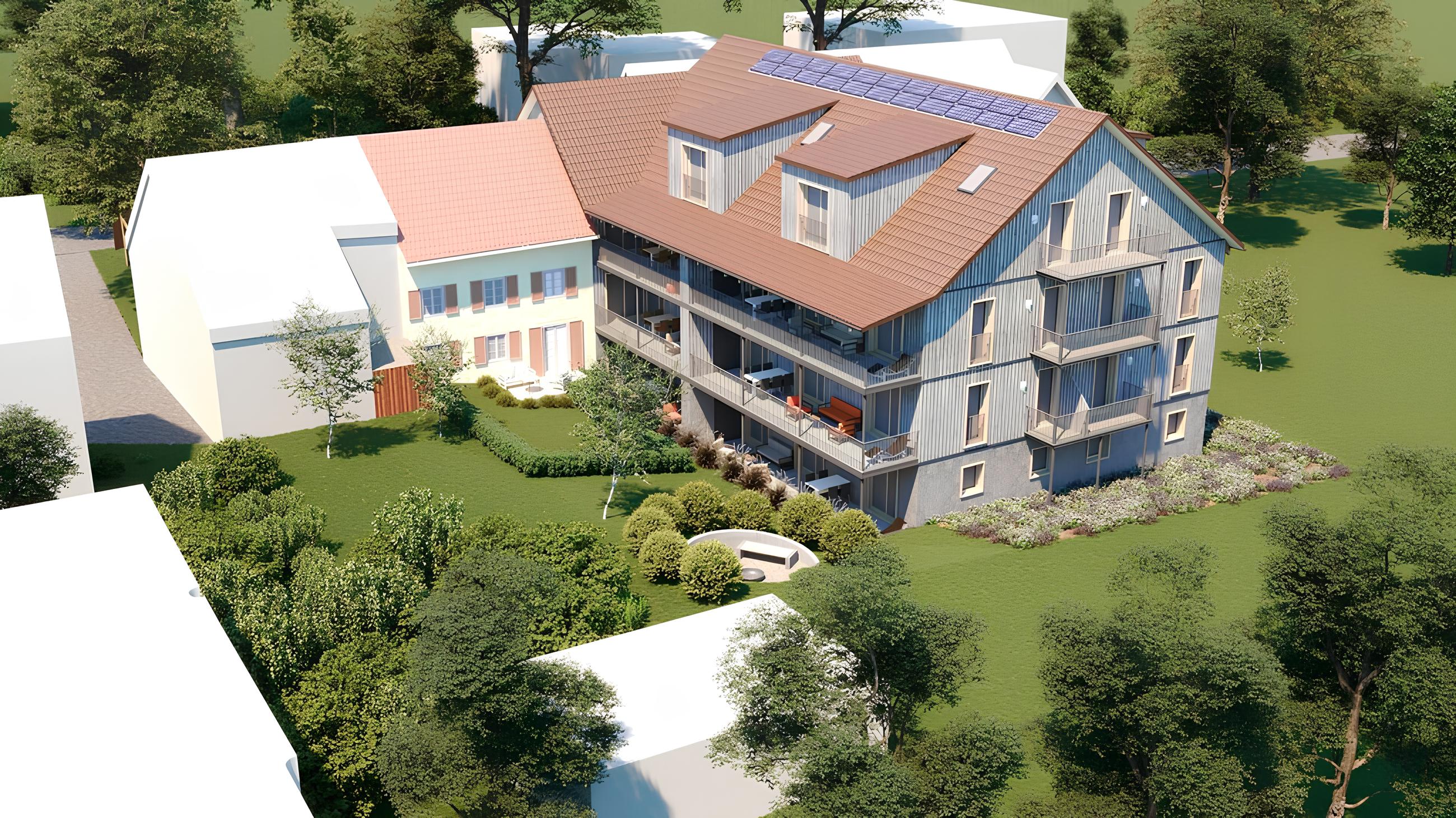Modern 2.5-room apartment with large balcony and utility room - 1