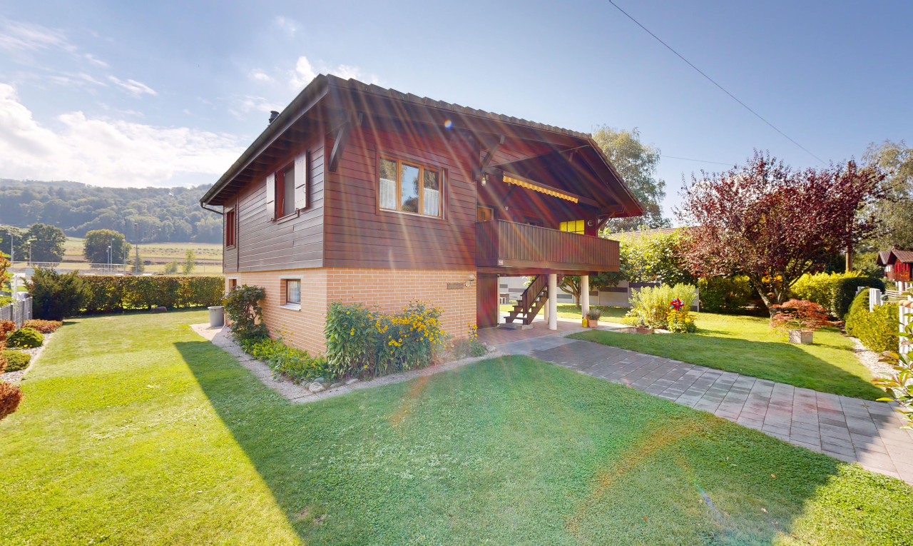 Charmantes 2.5-Zimmer Chalet mit Seeblick - 2