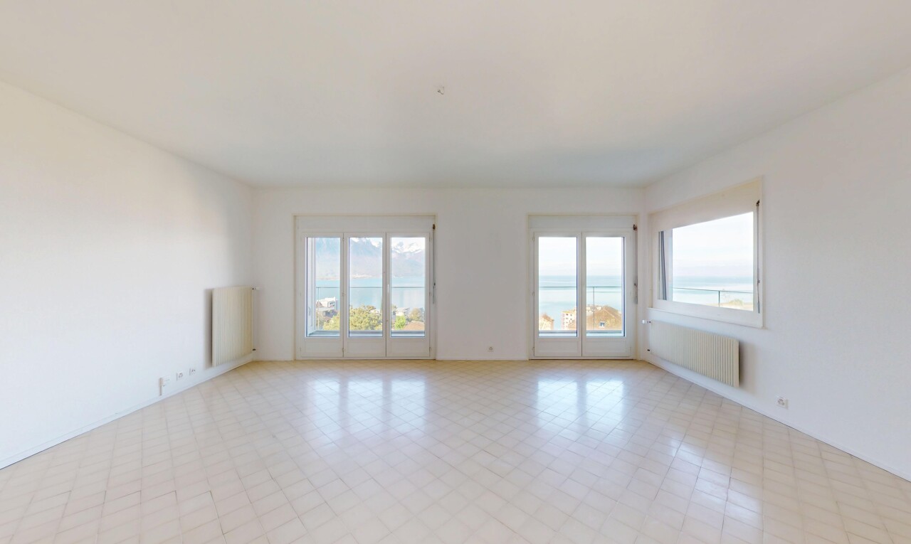 Territet - Montreux.Wohnung mit Panoramablick auf den See und Terrasse - 4