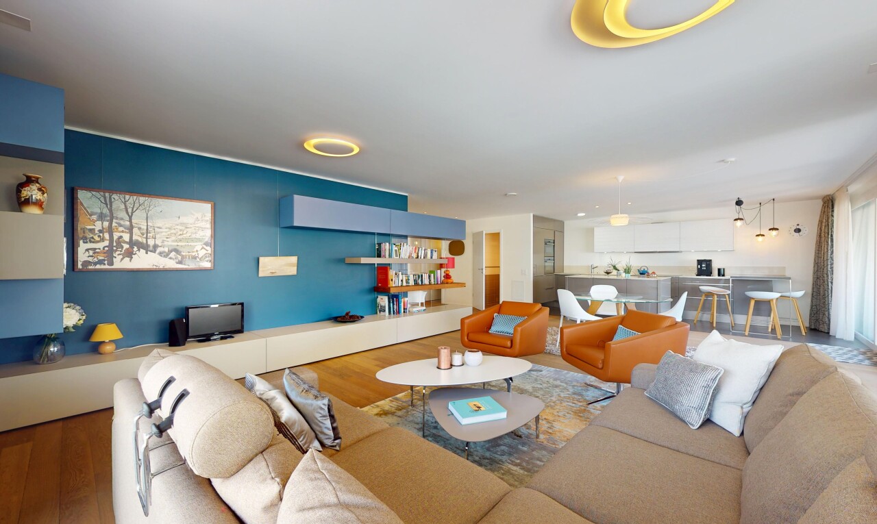 High-end apartment with a large 105 m² wraparound terrace - 0
