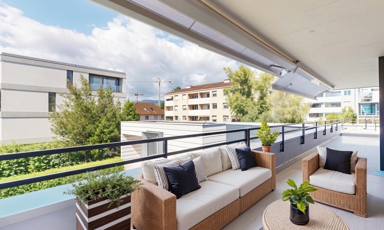 High-end apartment with a large 105 m² wraparound terrace - 9