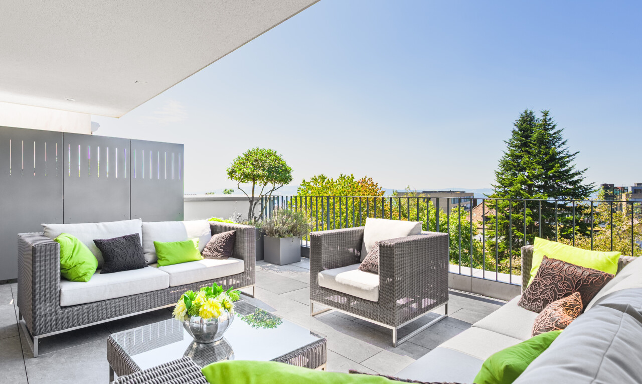 Wunderschöne Terassenwohnung mit traumhaftem Ausblick auf die Berge - 11