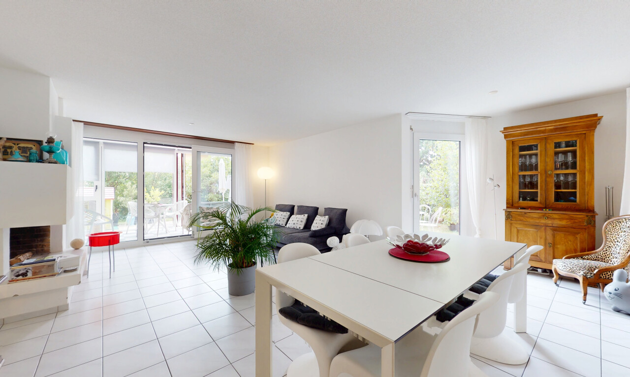 Magnificent 3.5-room flat with garden in a peaceful location in Pully - 3