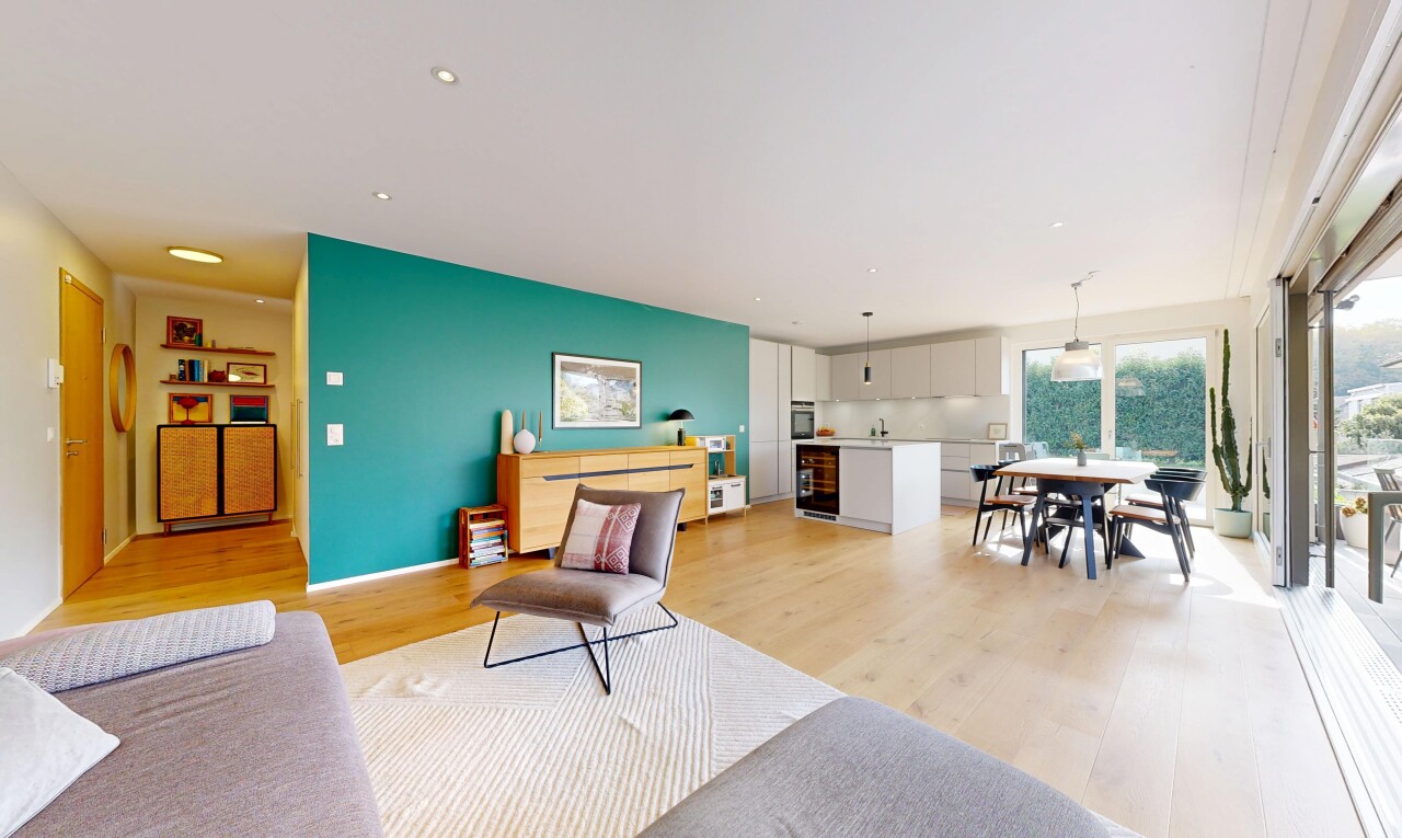 Rolle – Elegante 4,5-Zimmer-Wohnung mit Garten, in der Nähe des Sees - 2
