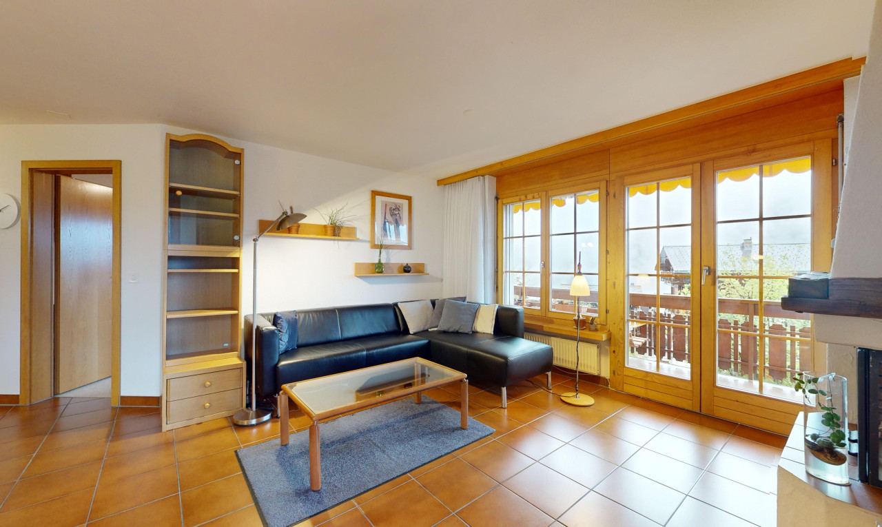 Sonnige 3½-Zimmer-Wohnung mit Alpenblick im Herzen von Grächen - 11