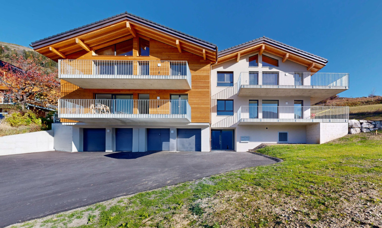 Neubauwohnung mit Bergblick in Erschmatt – Mietkauf möglich - 1