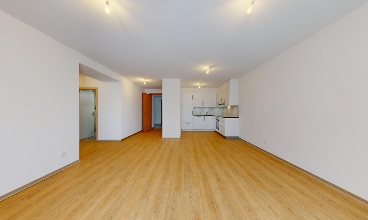 Wunderschöne neue Wohnung im Erdgeschoss mit 3.5p mit Terrasse! - 0