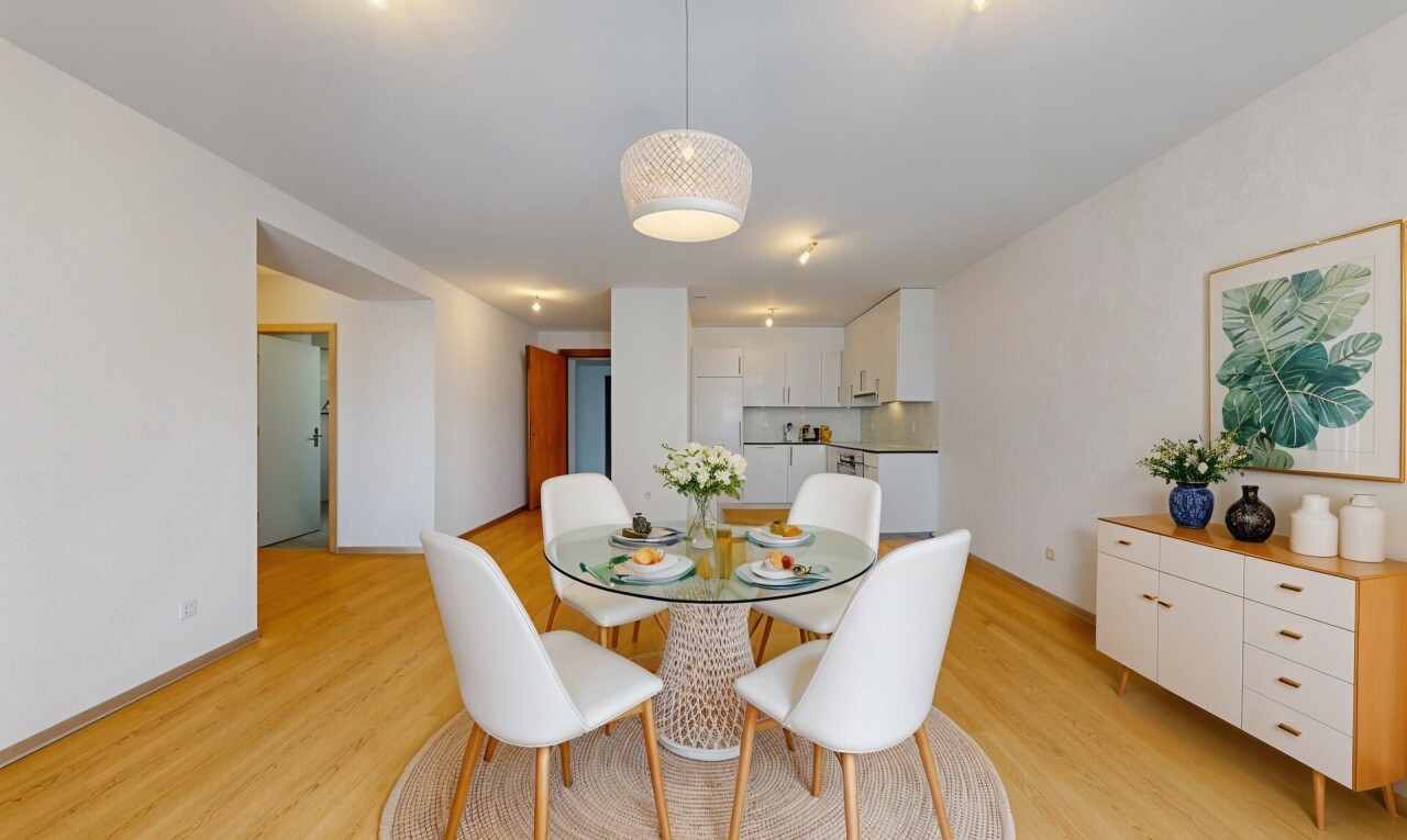 Wunderschöne neue Wohnung im Erdgeschoss mit 3.5p mit Terrasse! - 2
