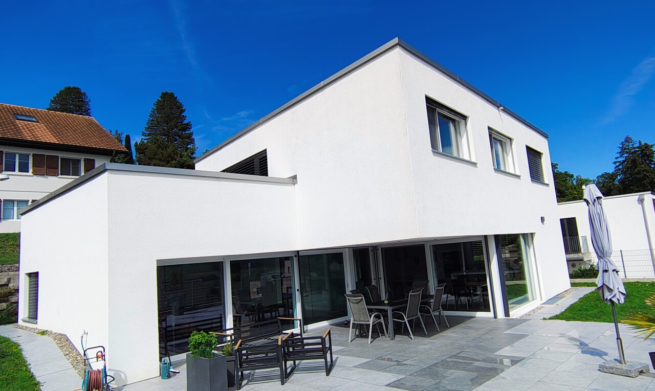 Ein außergewöhnliches Panorama für diese Luxusvilla in Lucens - 0
