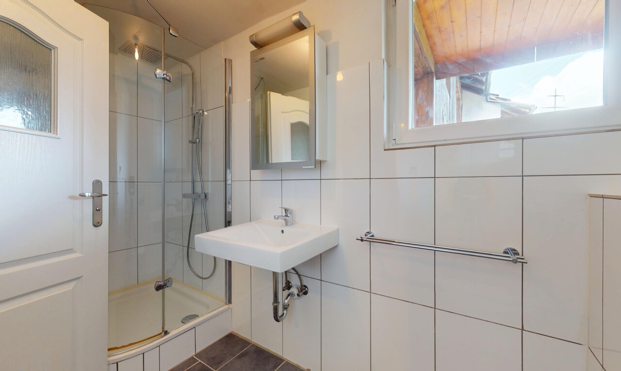 Zweifamilienhaus im Grünen mit 400 m² gewerblich nutzbarem Schuppen - 10