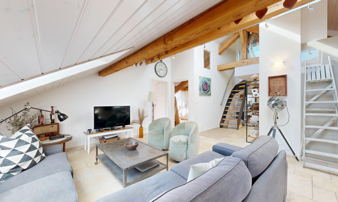Charmante Dachwohnung in Lausanne – Einzigartiges Duplex - 0