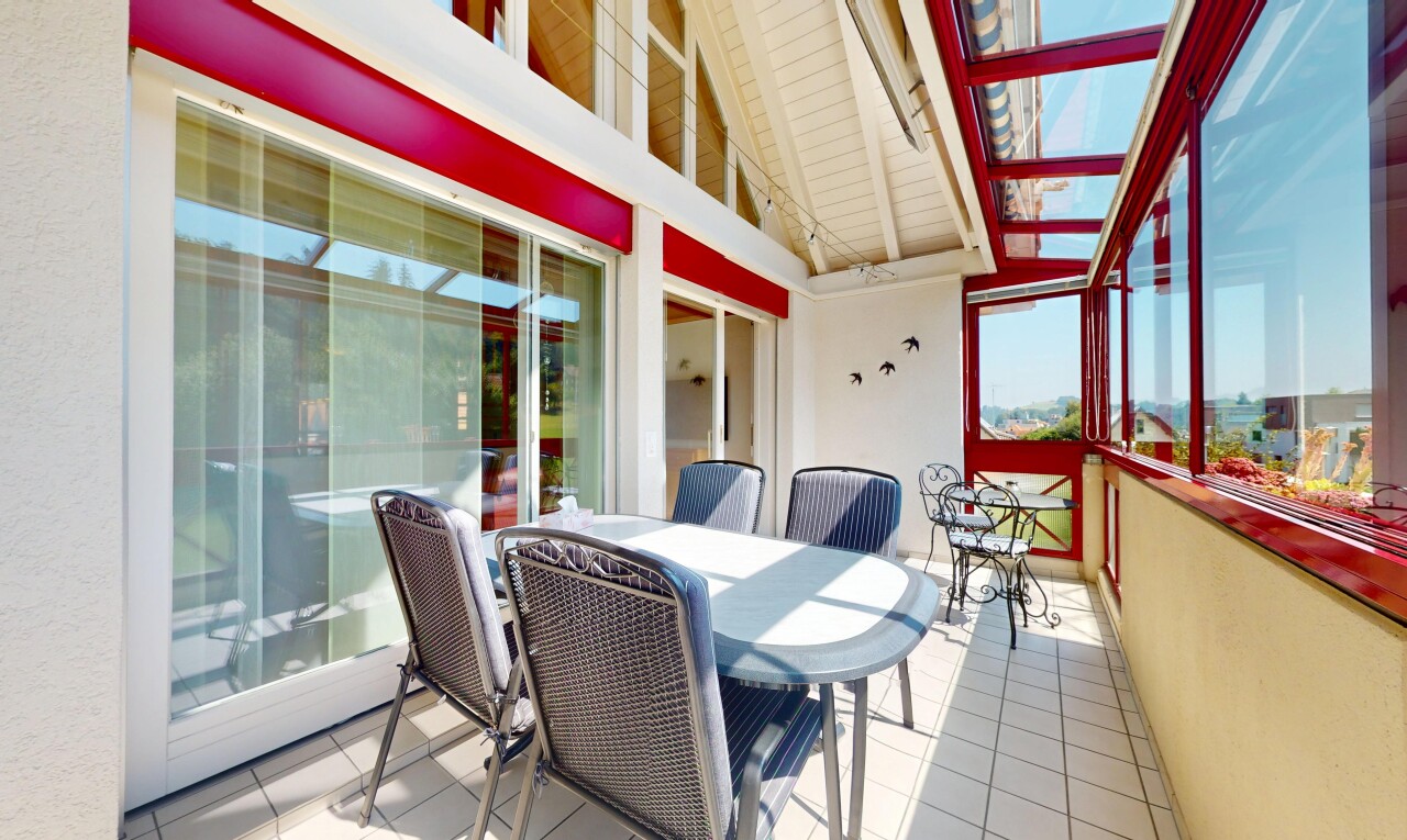 Traumhafte Maisonette-Dachwohnung mit Blick ins Grüne - 3