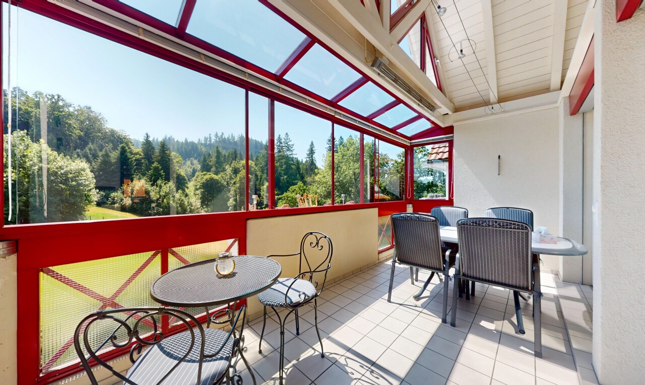 Traumhafte Maisonette-Dachwohnung mit Blick ins Grüne - 4