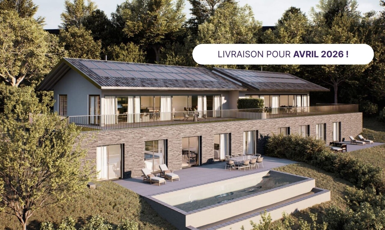 CHEXBRES – MODERNE VILLA MIT TRAUMHAFTER SEESICHT - 0
