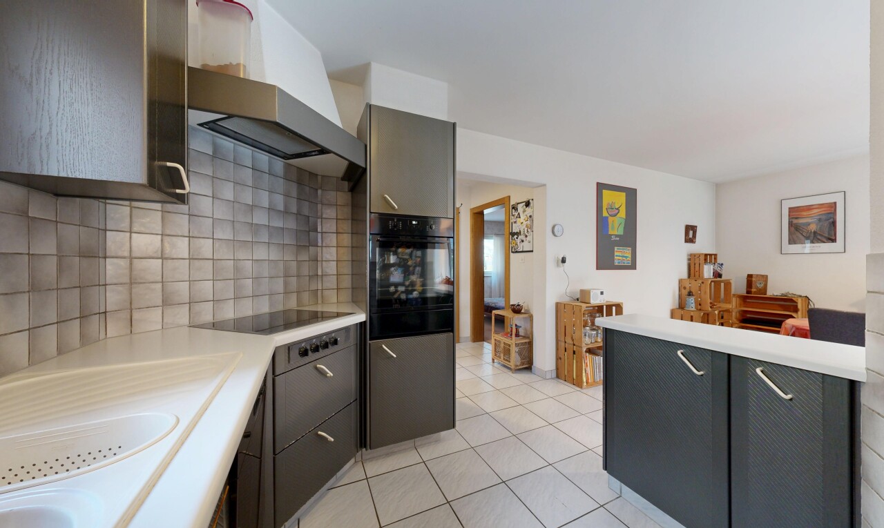 Appartement duplex avec jardin in à Martigny - 3