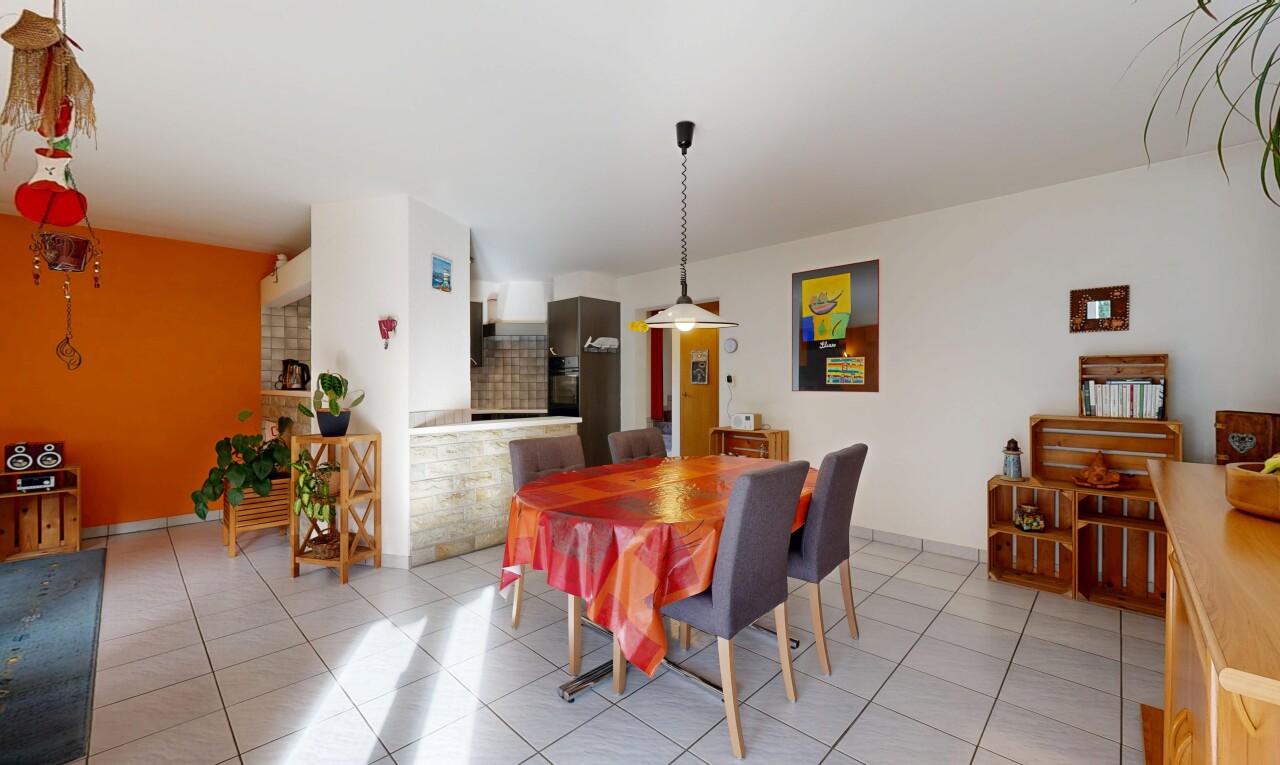Appartement duplex avec jardin in à Martigny - 4