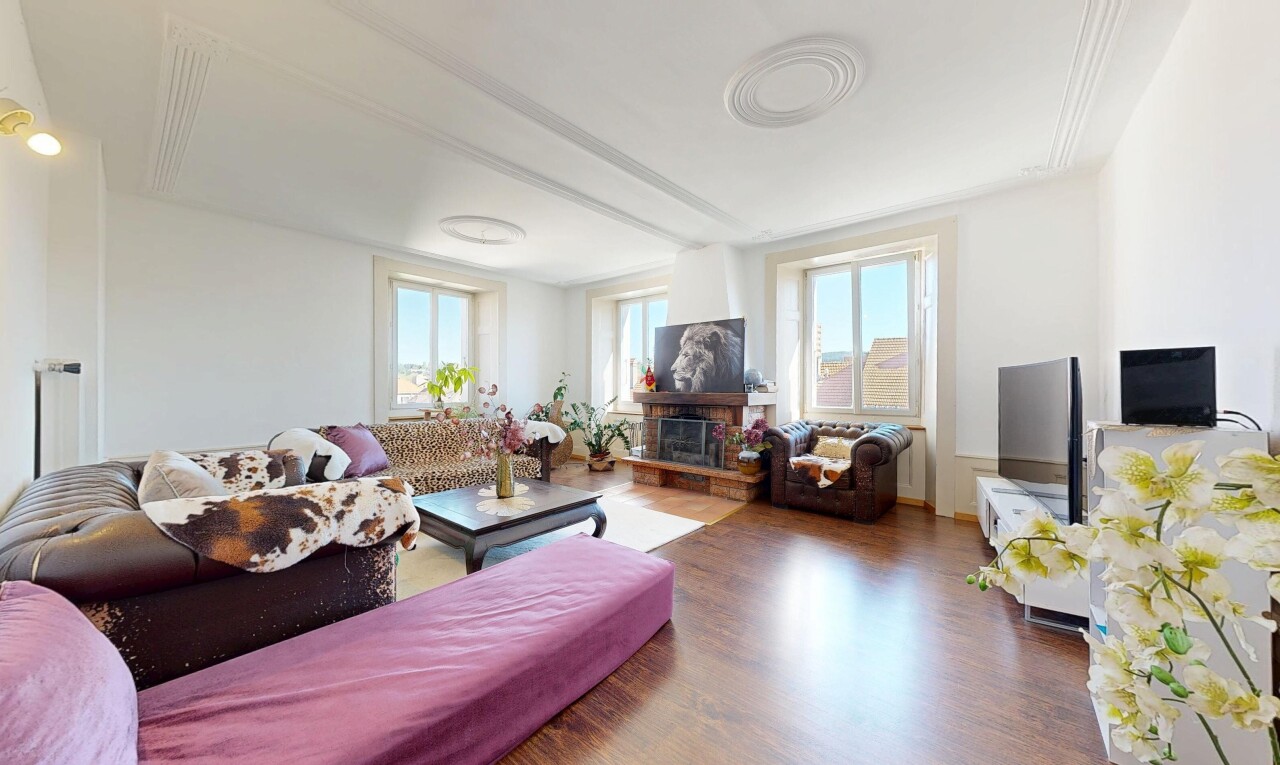 Appartement duplex en attique in à La Chaux-de-Fonds - 1