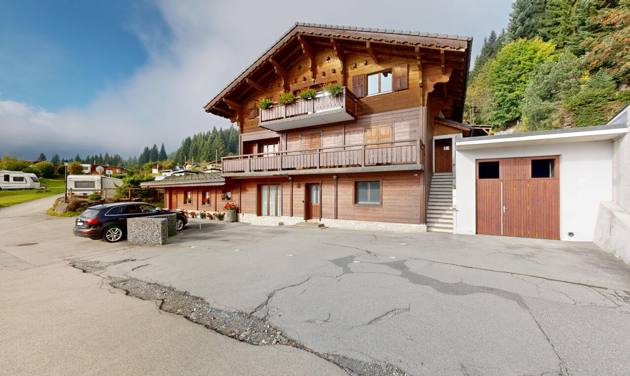 Appartement avec jardin in à Morgins - 1