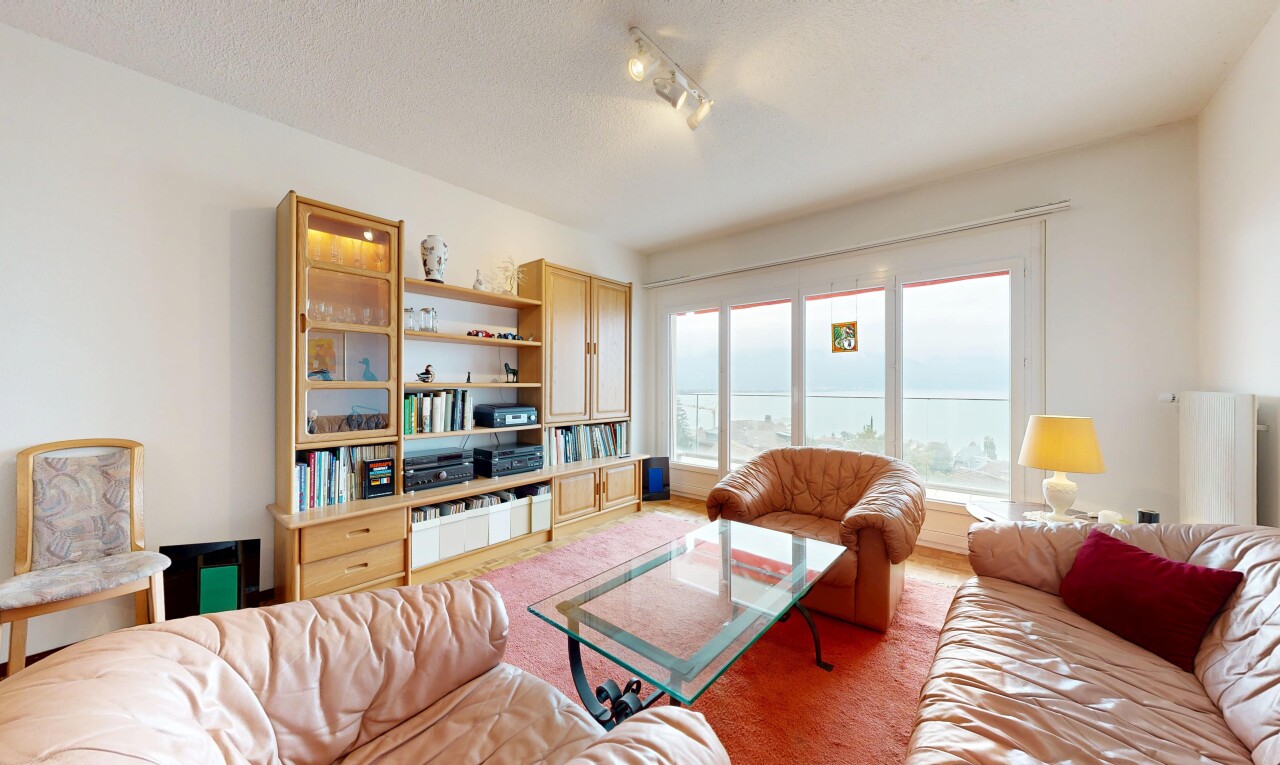 Montreux – Charmante 2.5-Zimmer-Wohnung mit grossem Balkon - 4