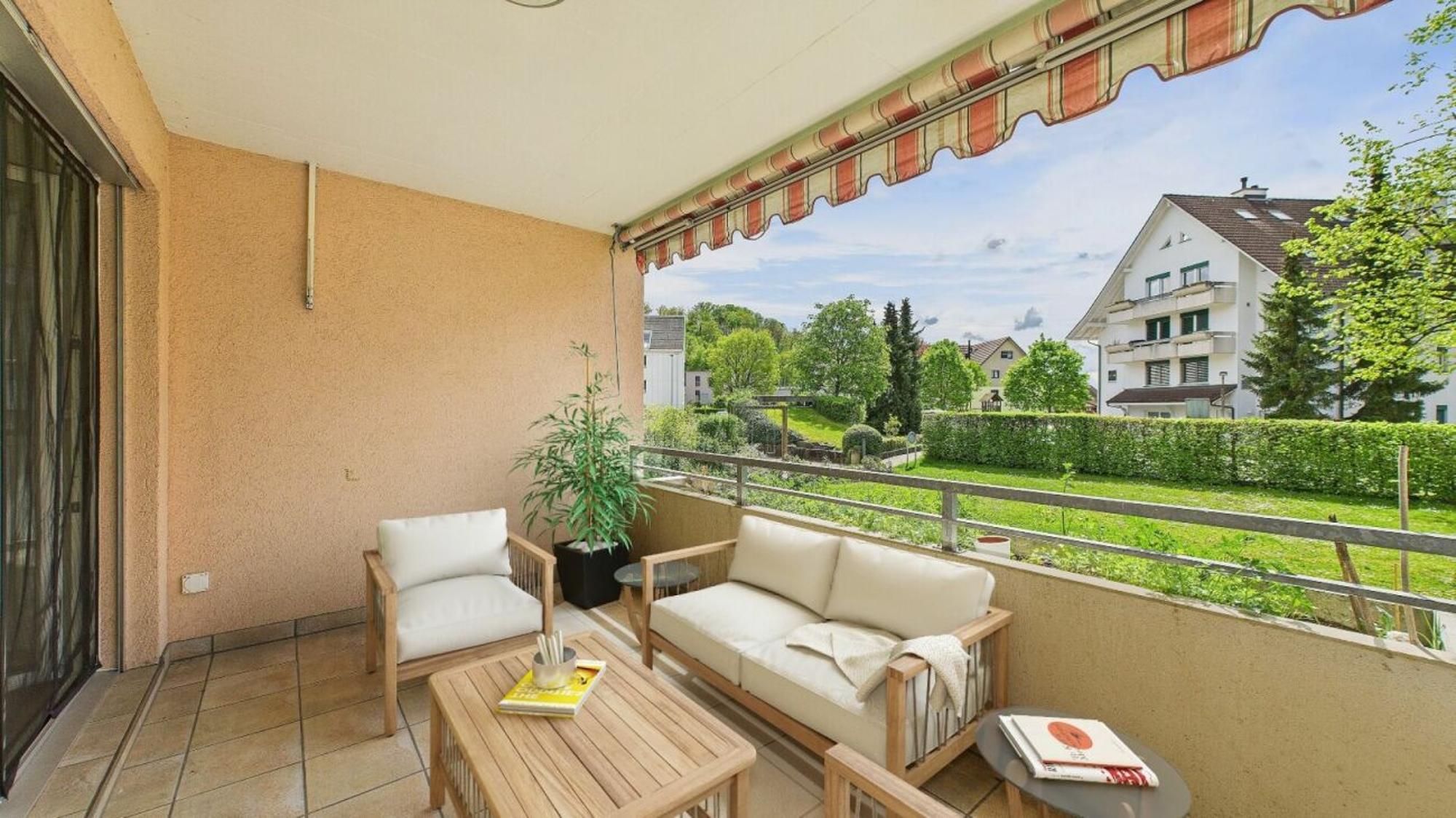 Quiet living, sunny living - 4.5-room apartment in Winkel - 0