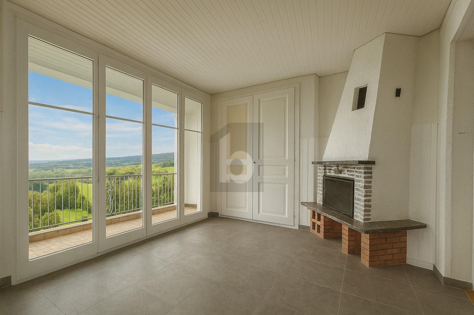 FABULEUX AVEC CHEMINÉE BALCON ET VÉRANDA - 0