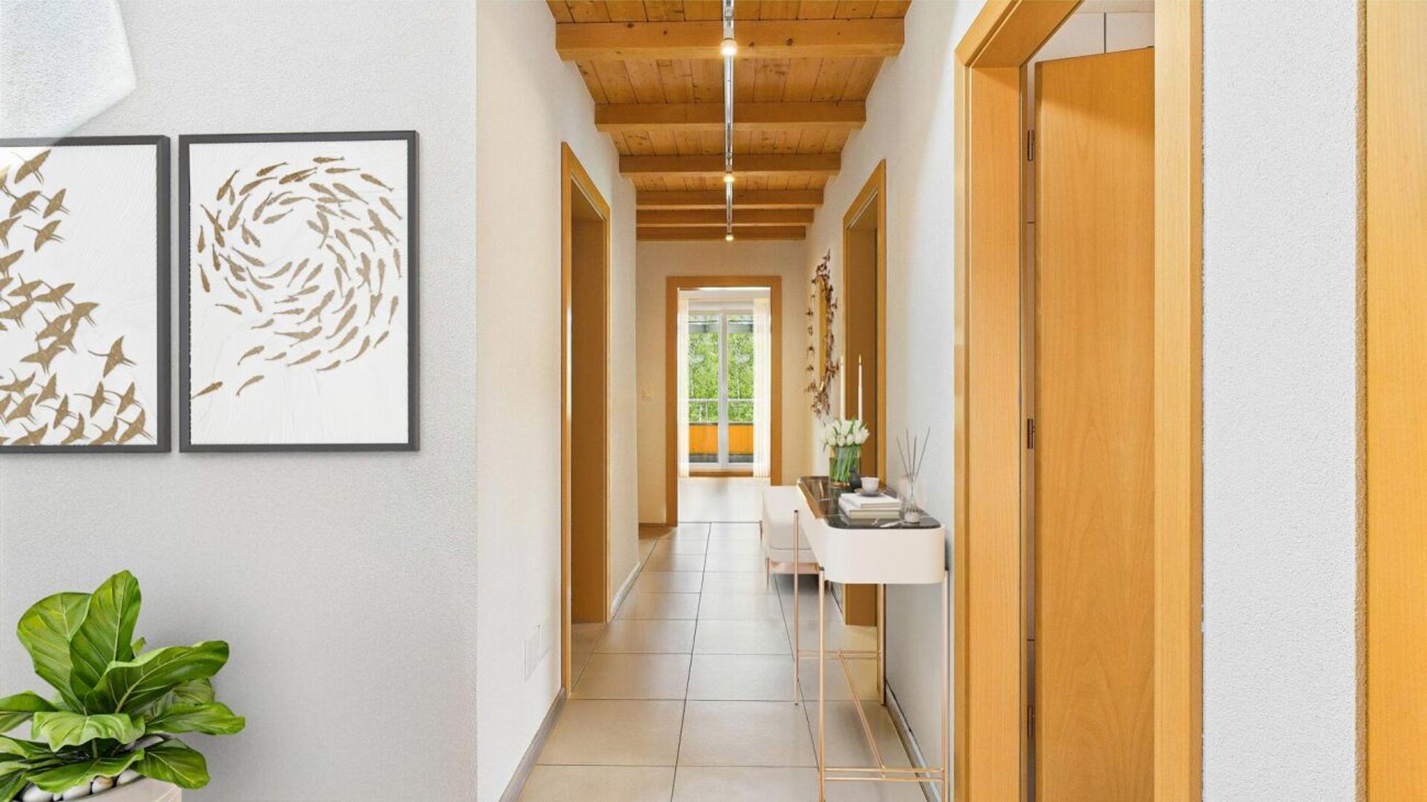 4.5-room penthouse with 120 m² net living space in Susten (Feithieren) - 5