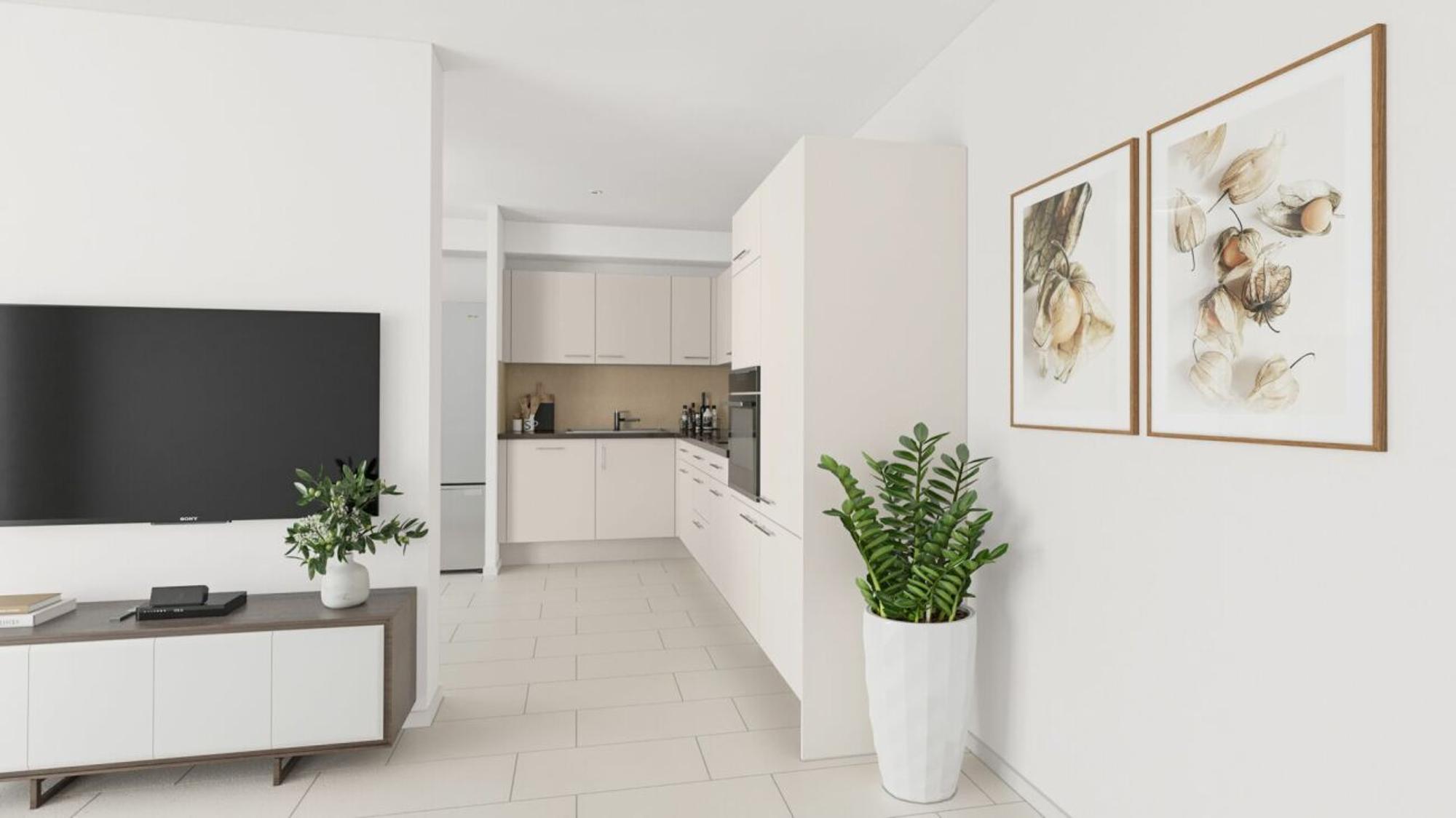 2.5-room garden apartment with parking space in Susten (Feithieren) - 1