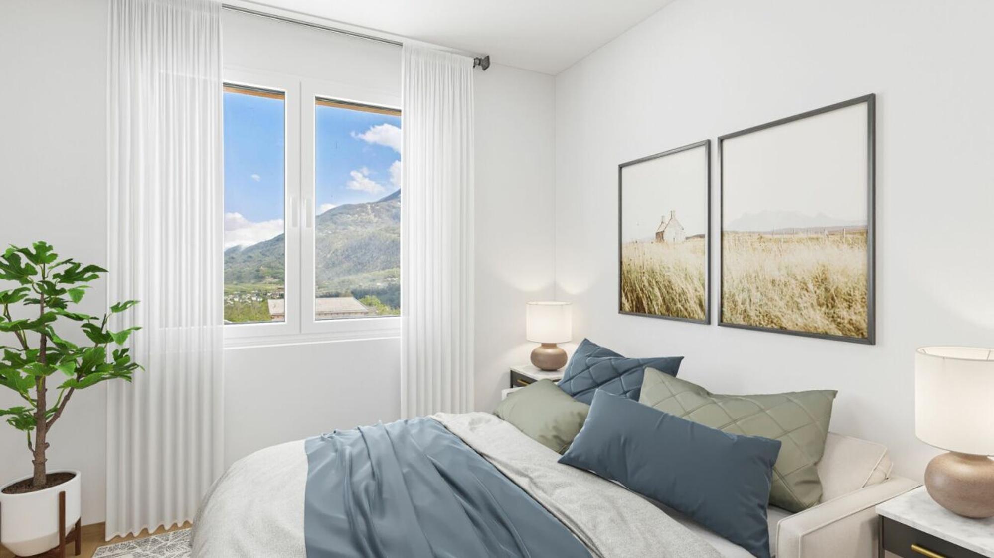 4.5-room apartment with balcony in Susten (Feithieren) - 5
