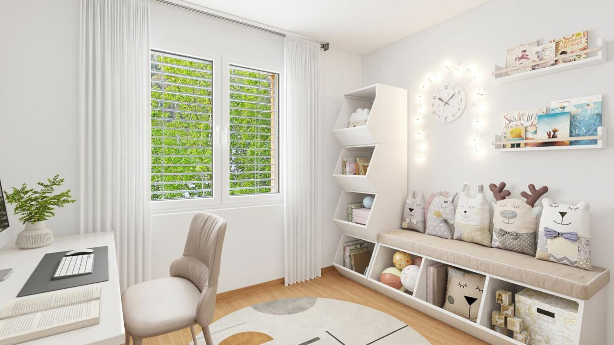 Family-friendly 5.5-room apartment with parking space in Susten (Feithieren) - 3